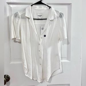 Abercrombie Short Sleeve Button Down